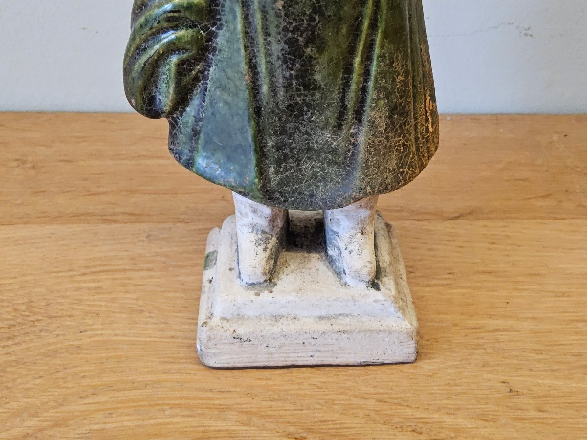 Mingqi à glaćure verte. Dynastie Ming (1368 - 1644)-photo-2