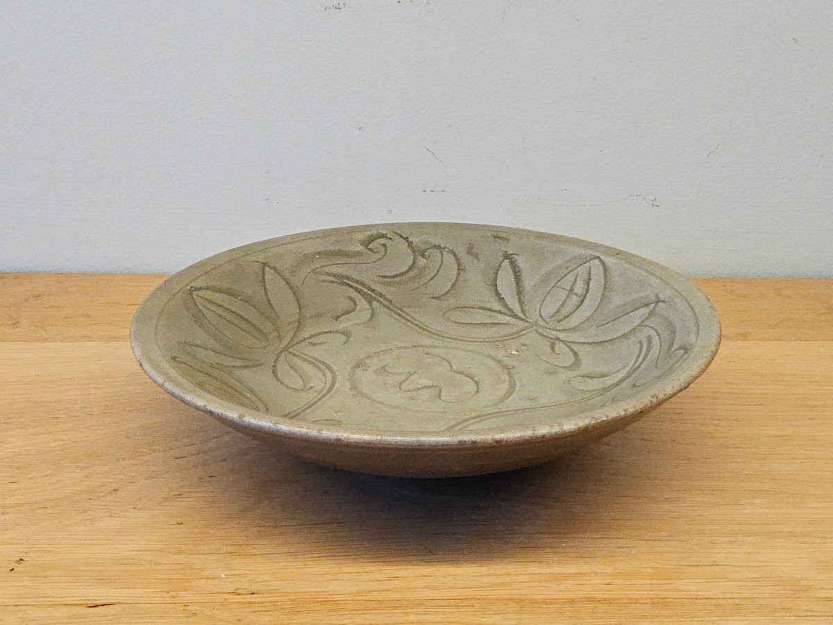 Grande coupelle en grès porcelaineux. Dynastie Song (960 - 1279)-photo-3