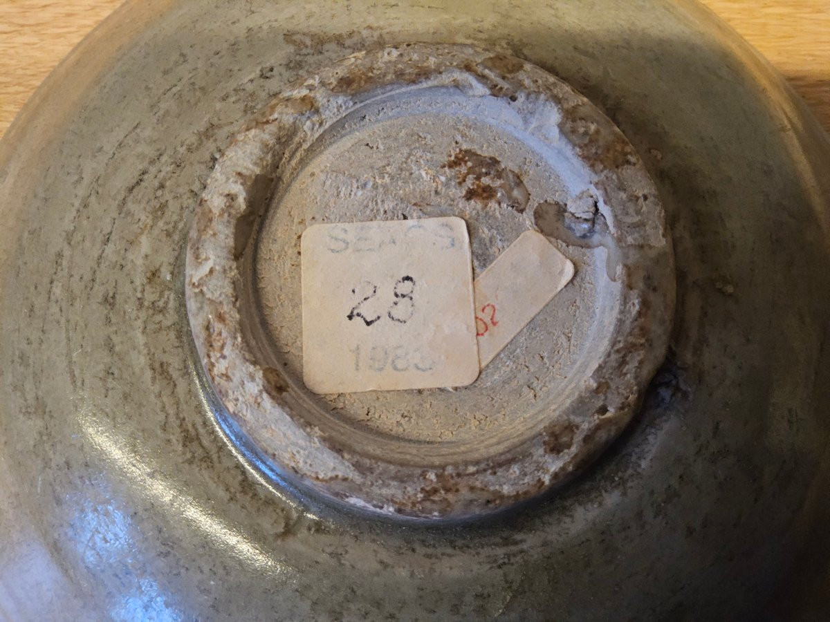 Grande coupelle en grès porcelaineux. Dynastie Song (960 - 1279)-photo-2