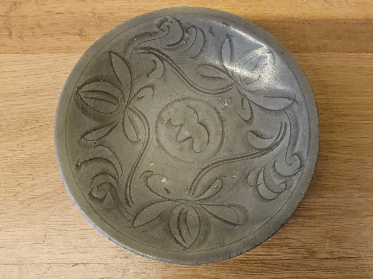 Grande coupelle en grès porcelaineux. Dynastie Song (960 - 1279)-photo-8