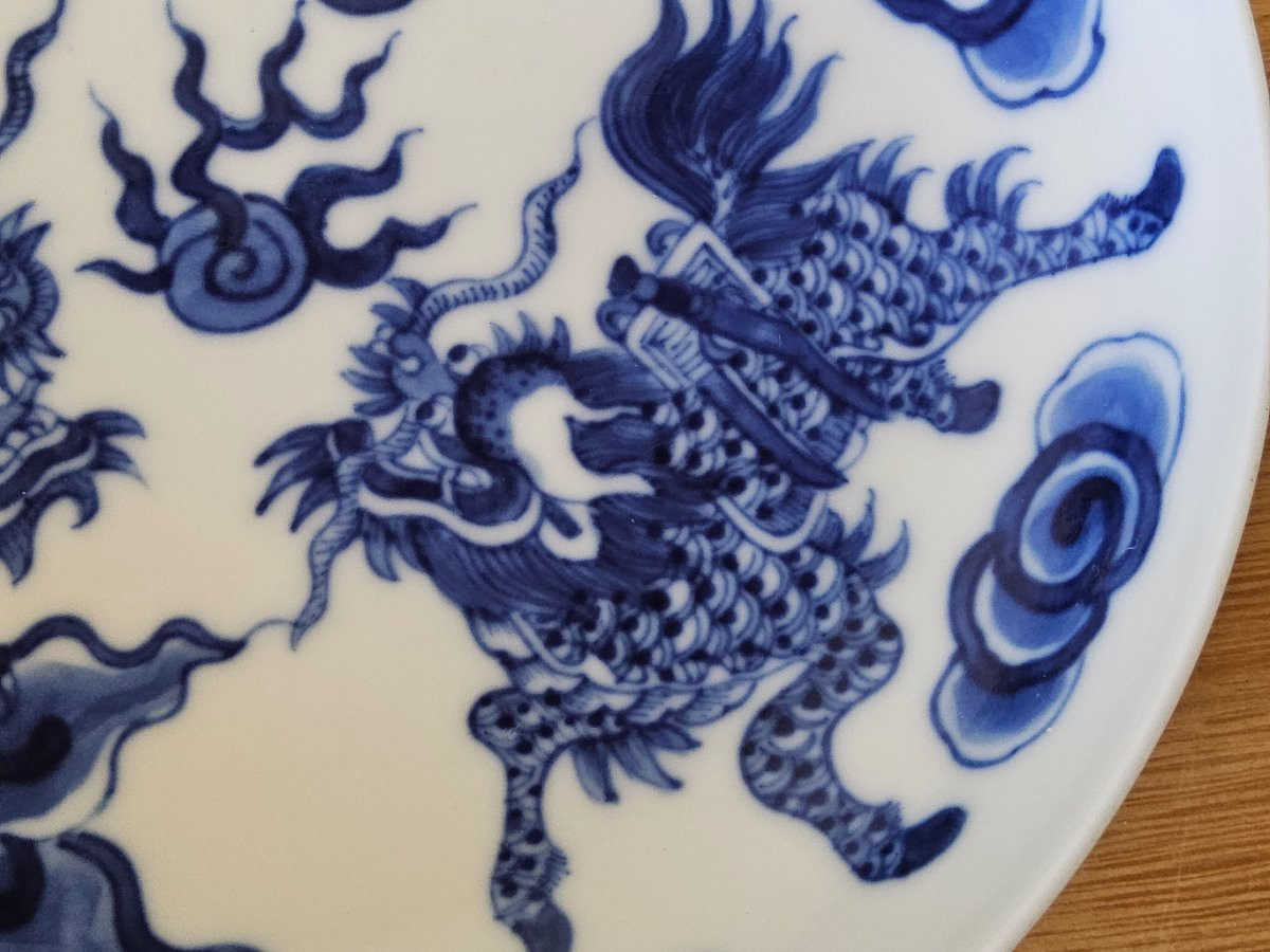 Chinese Porcelain Cup. Hue Blue For Vietnam.-photo-7