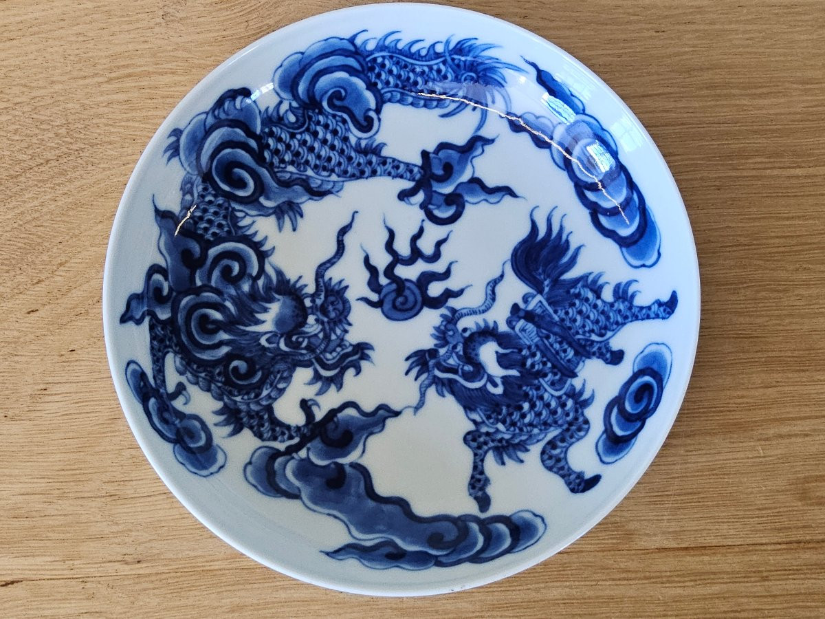 Chinese Porcelain Cup. Hue Blue For Vietnam.-photo-8