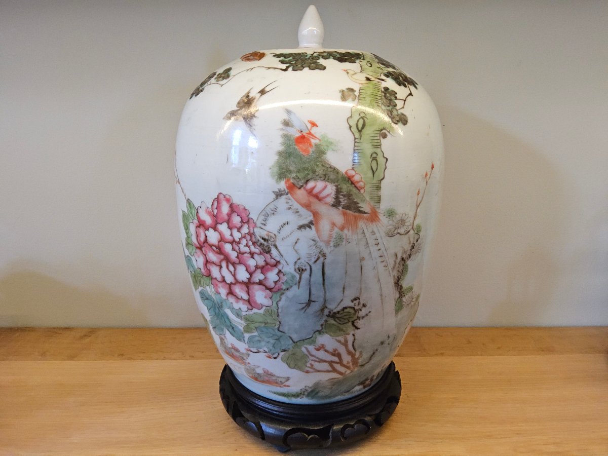 Chine. Pot à gingembre du XIX ème siècle