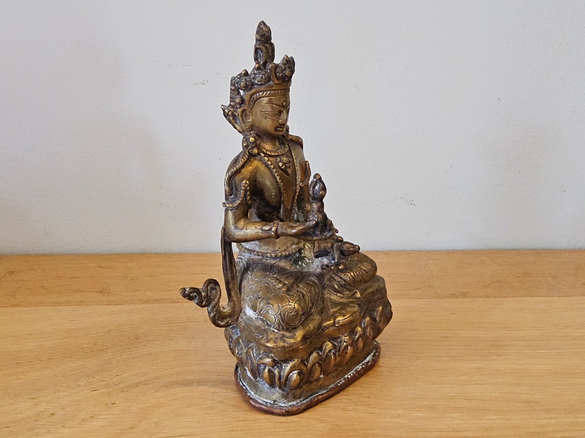 Bronze Buddha. Vajrasattva.-photo-2