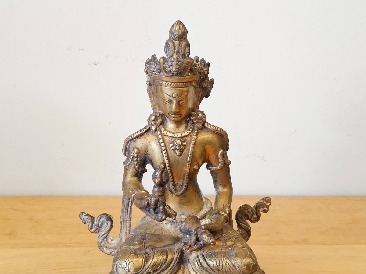 Bronze Buddha. Vajrasattva.-photo-2