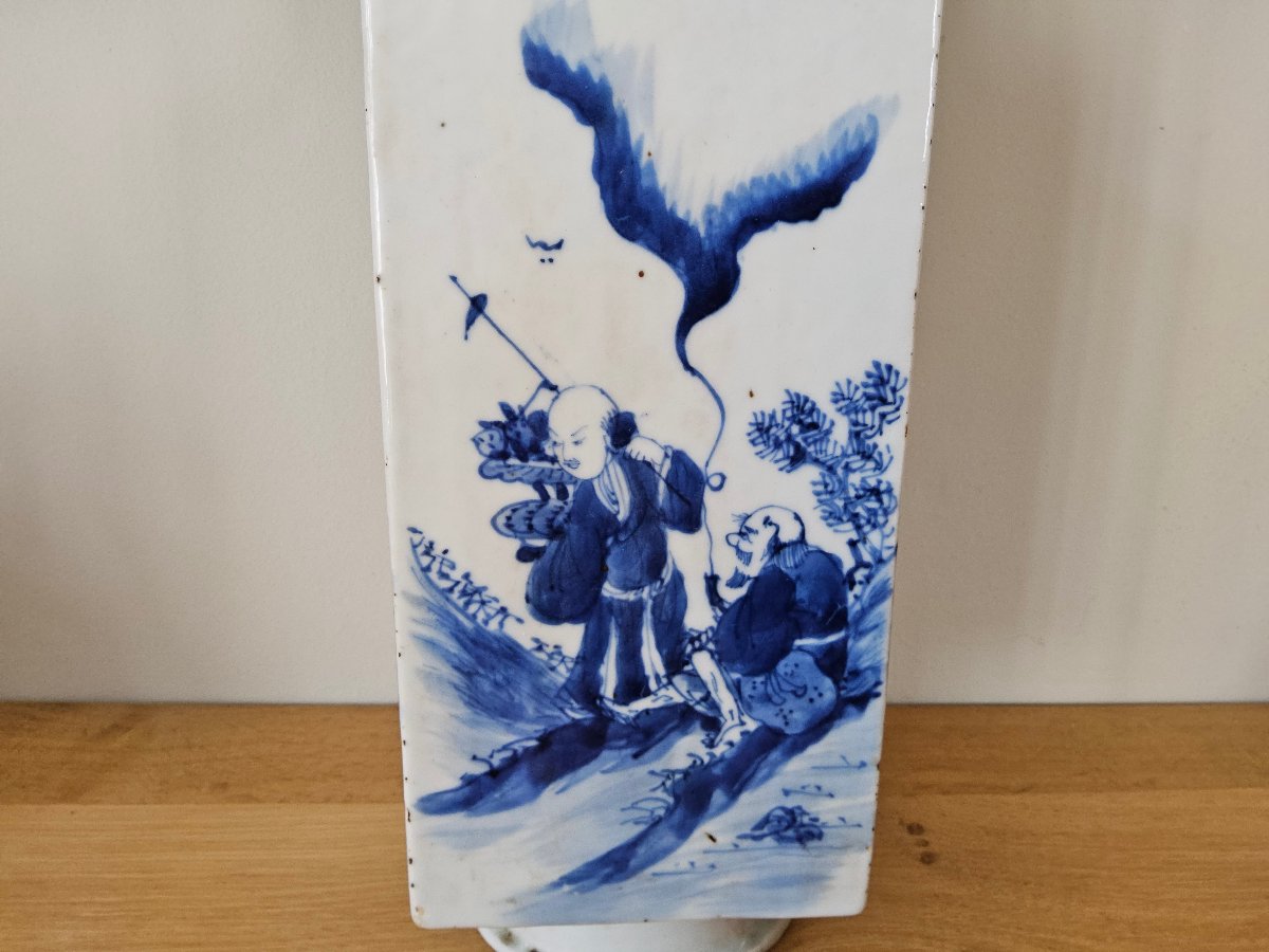 China. 19th-century Blue-and-white Porcelain Vase-photo-2