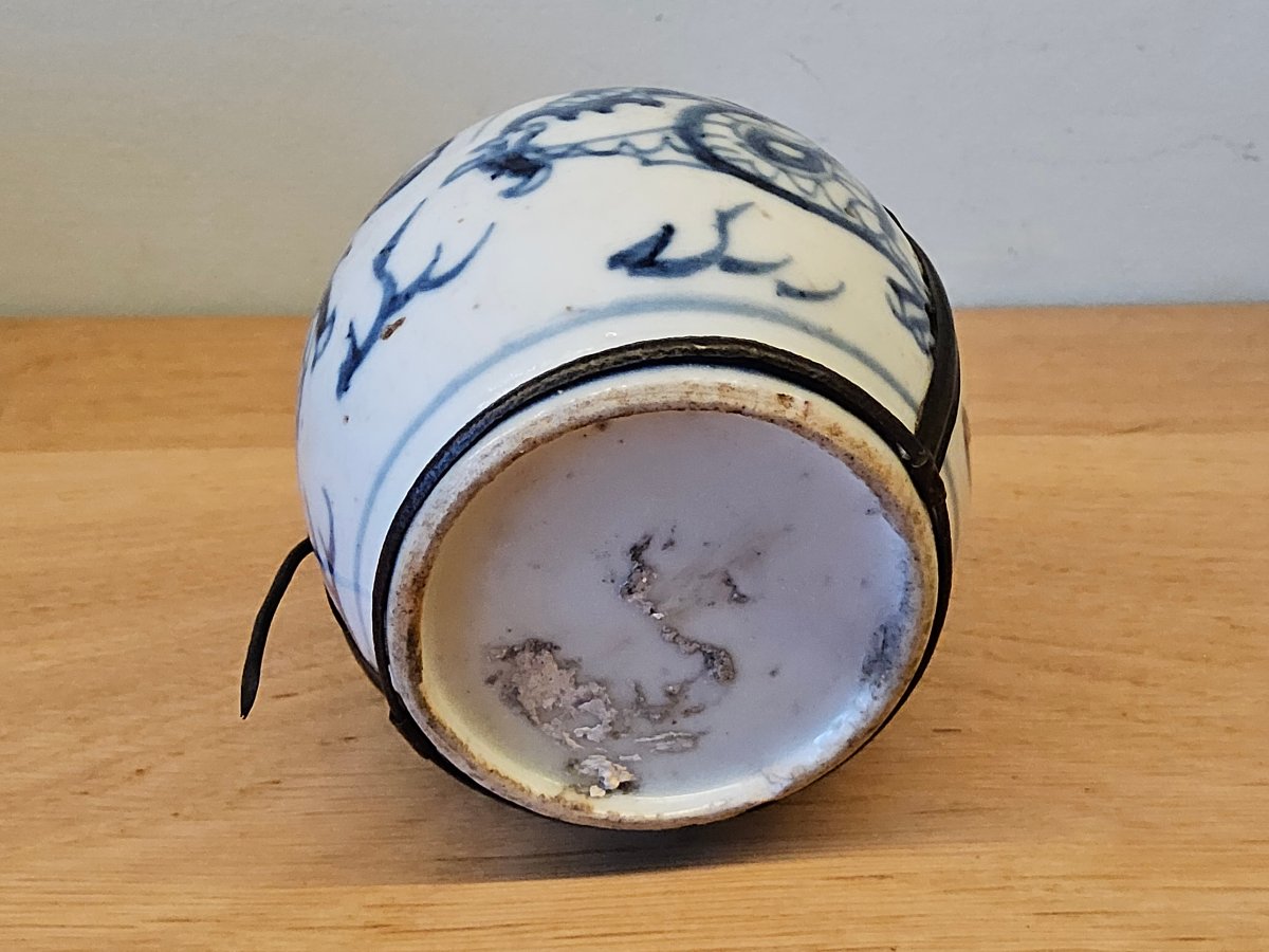 Vietnam. Pair Of “hue Blue” Porcelain Opium Pipes, 19th Century.-photo-7