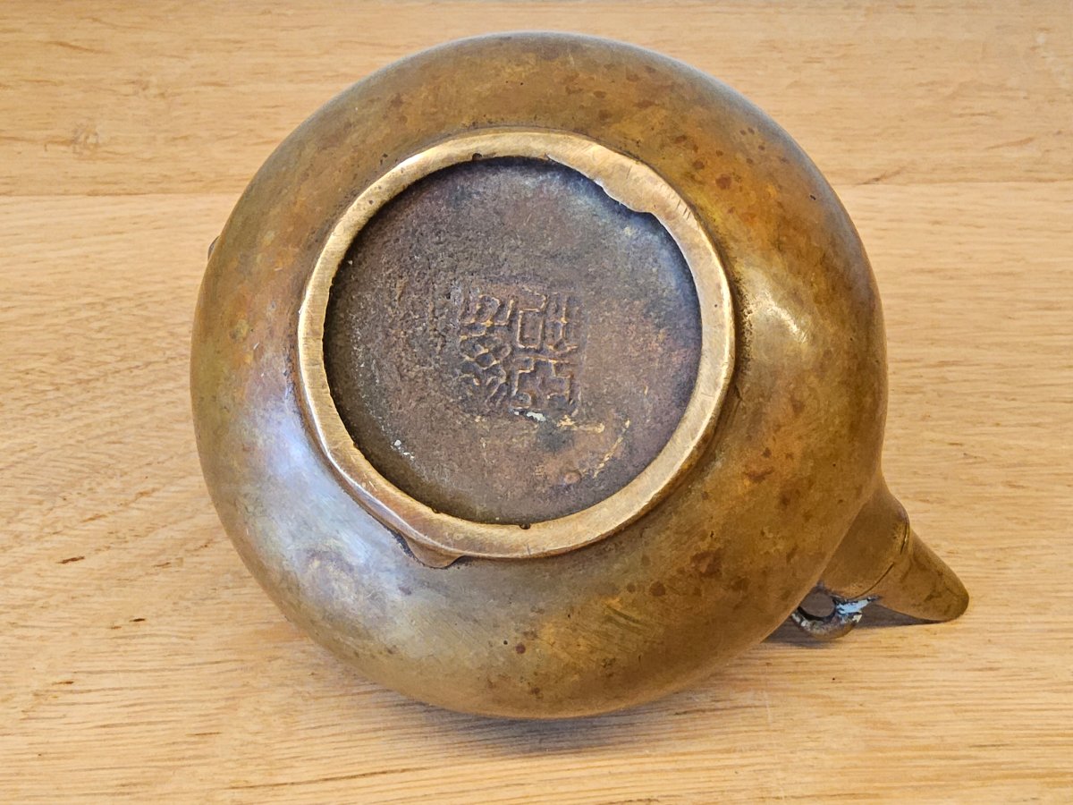 China. Bronze Teapot-photo-2