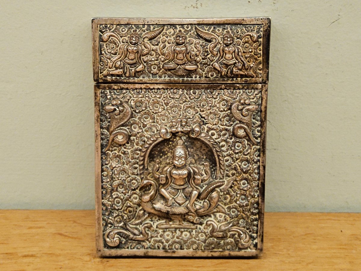 India. 18th-century Solid Silver Case.