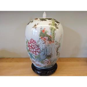 Chine. Pot à gingembre du XIX ème siècle