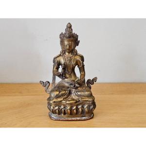 Bronze Buddha. Vajrasattva.