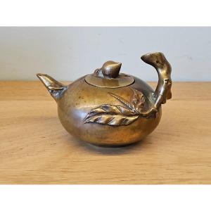 China. Bronze Teapot