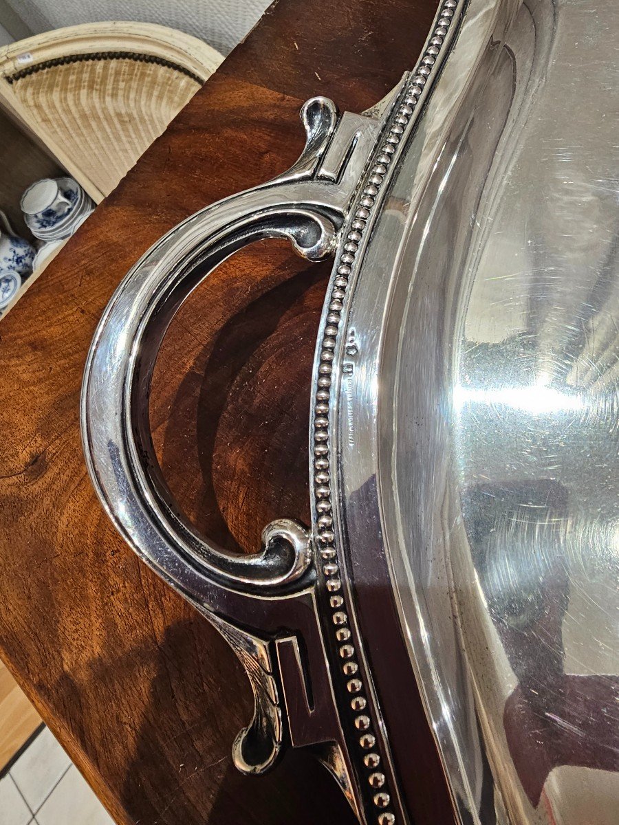Large Silver Tray.-photo-2