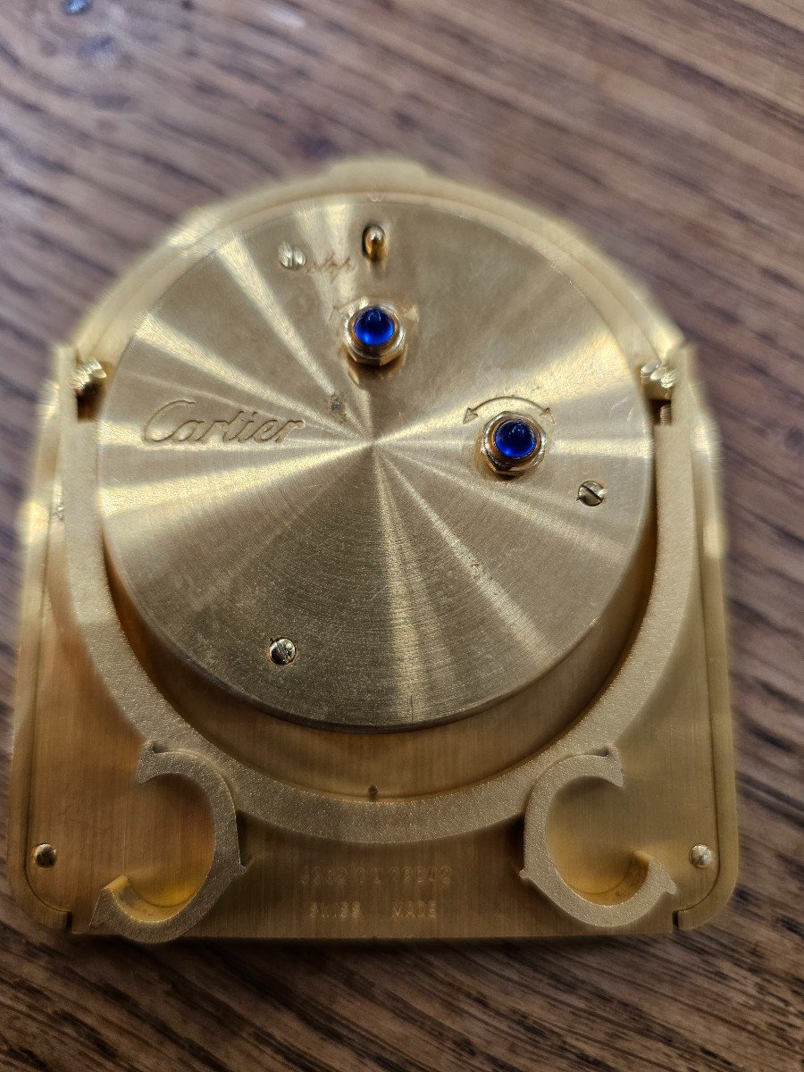 Cartier. Travel Clock/clock.-photo-3
