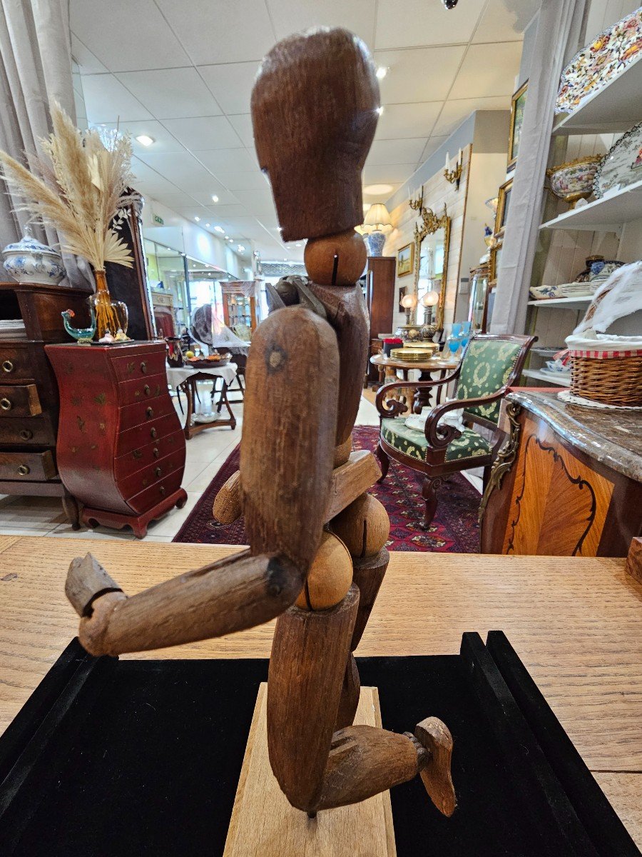 Mannequin d'Artiste Articulé En Bois.-photo-2