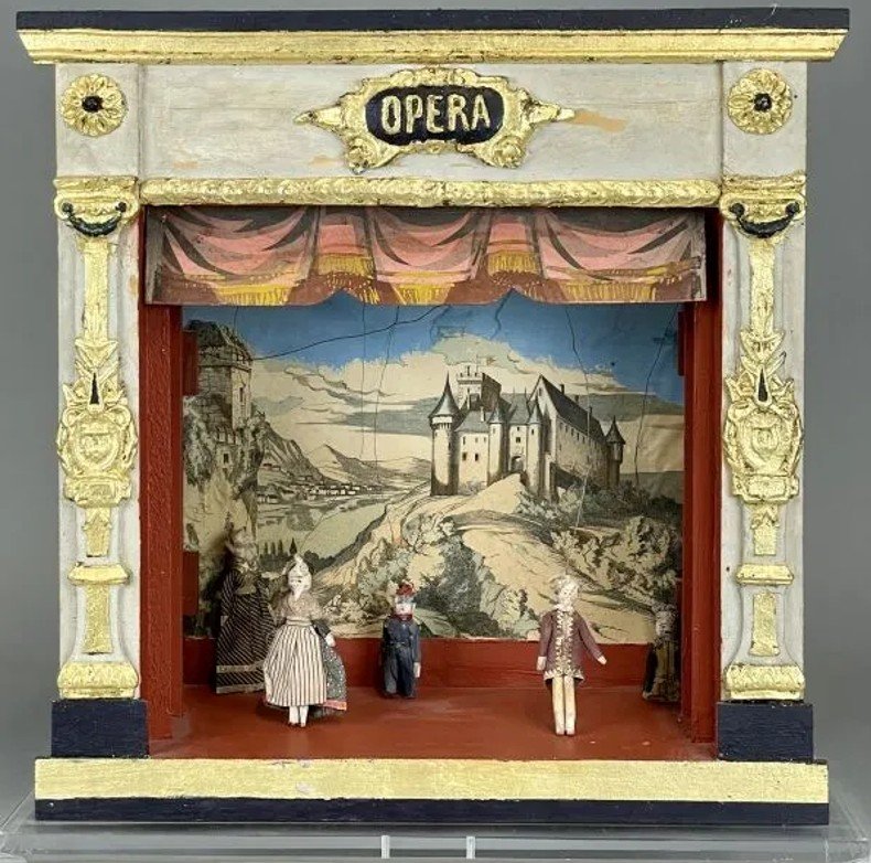 Small Theater Opera Diorama.