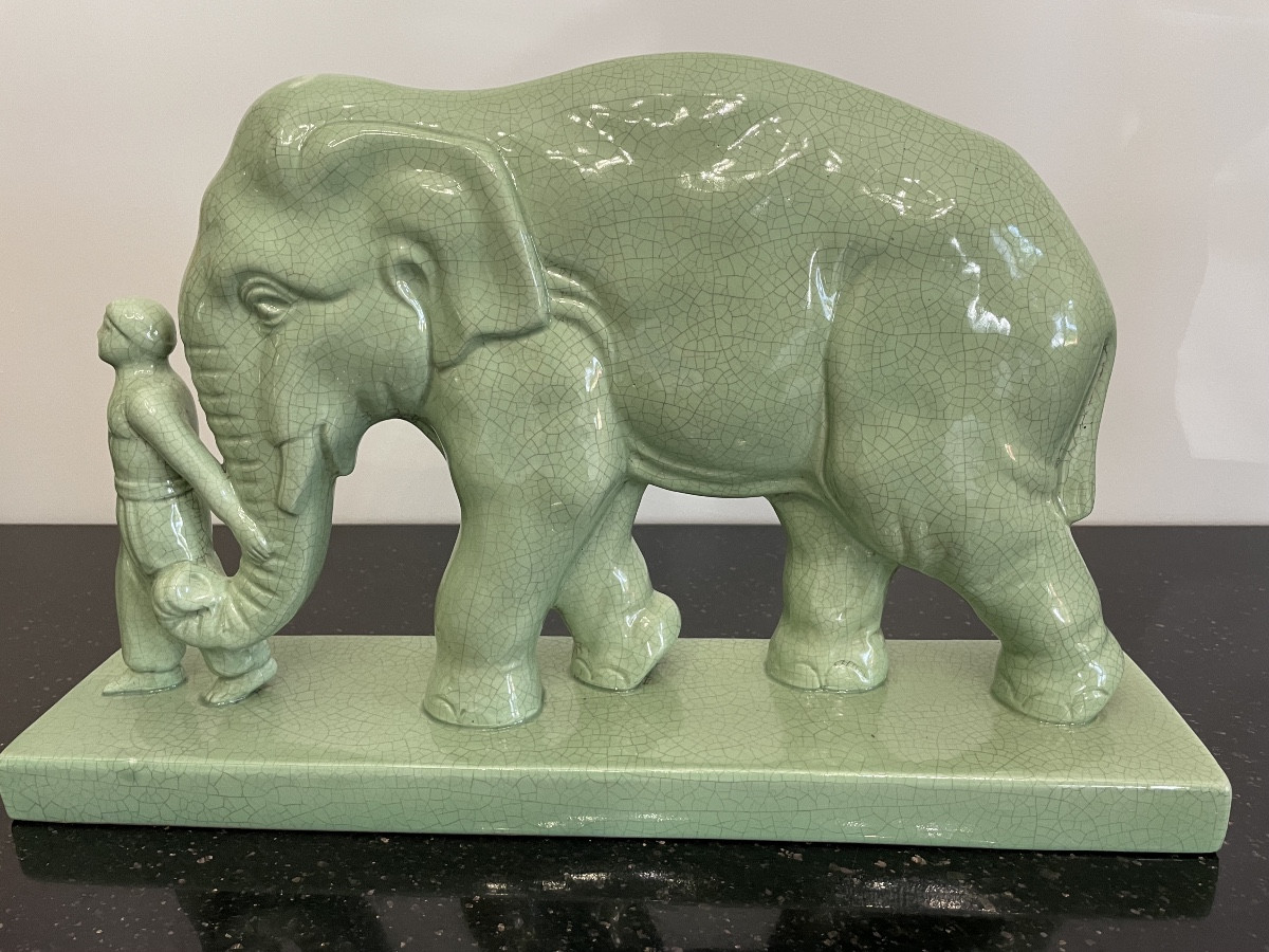 Elephant And His Mahout
