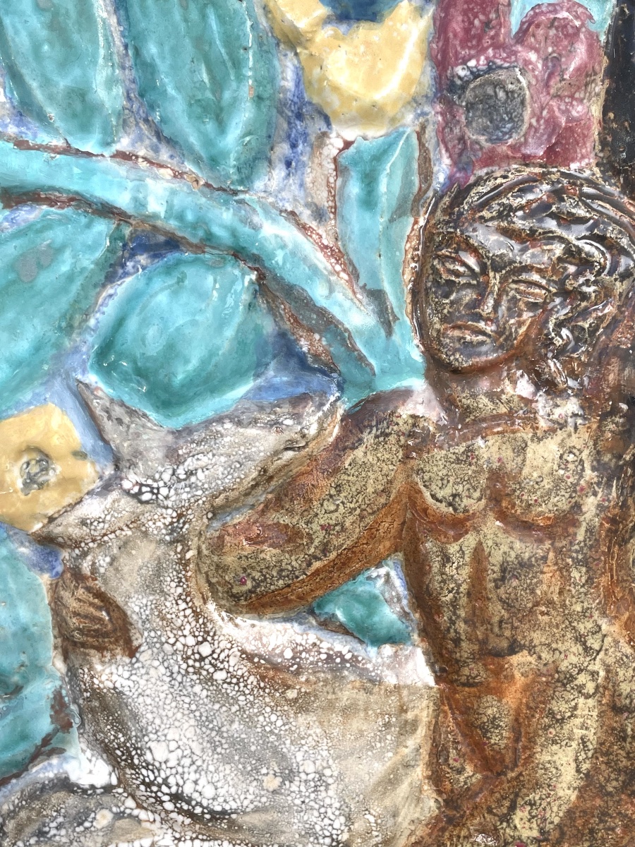 EDOUARD  CAZAUX BAS RELIEF-photo-4