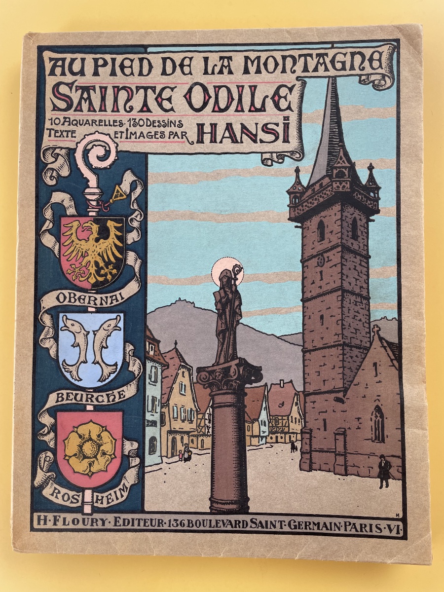 Hansi At The Foot Of Sainte-odile Mountain