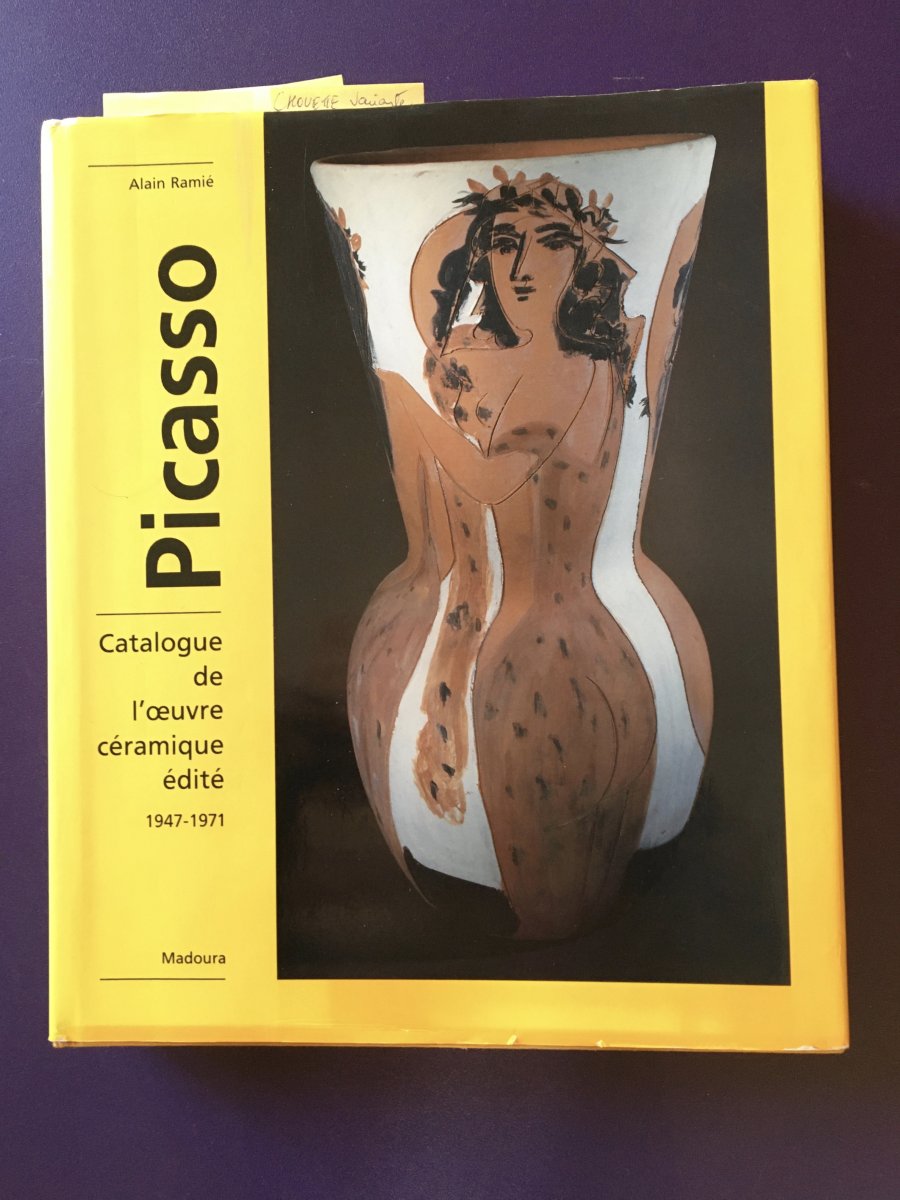 Catalog Raisonné Ceramic Work Picasso