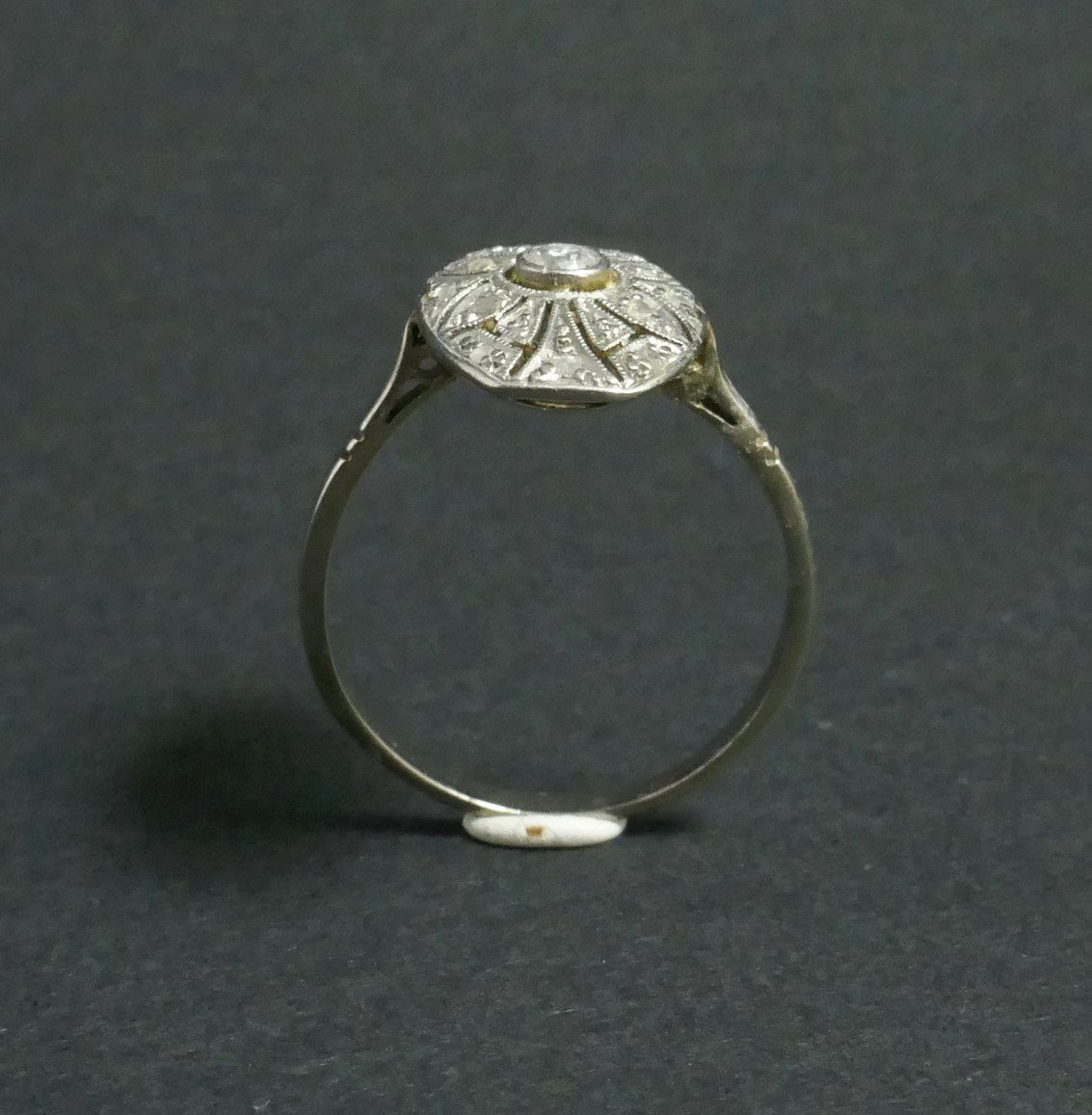Diamond Ring, 18 Carat White Gold.-photo-3