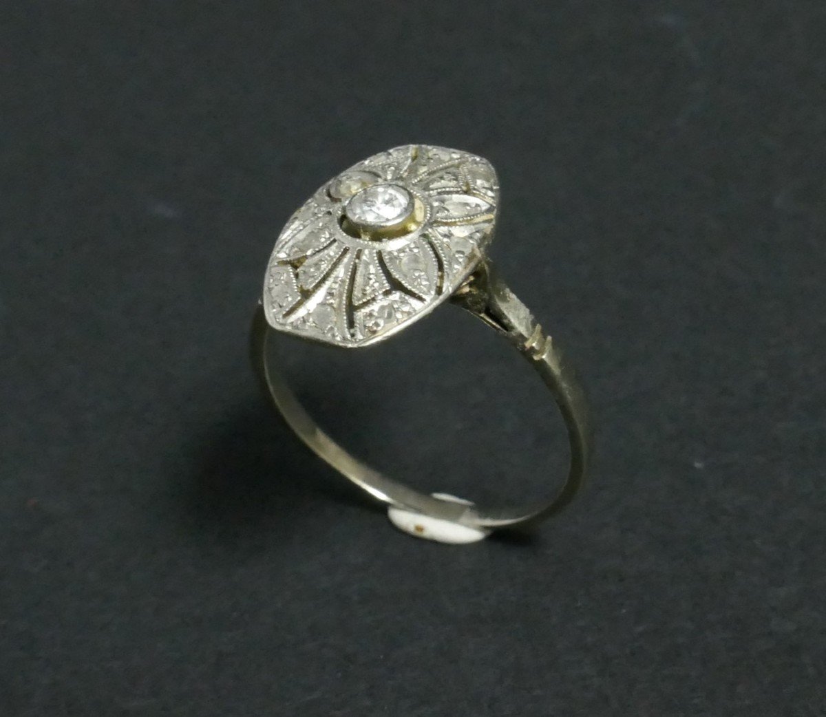 Diamond Ring, 18 Carat White Gold.-photo-4