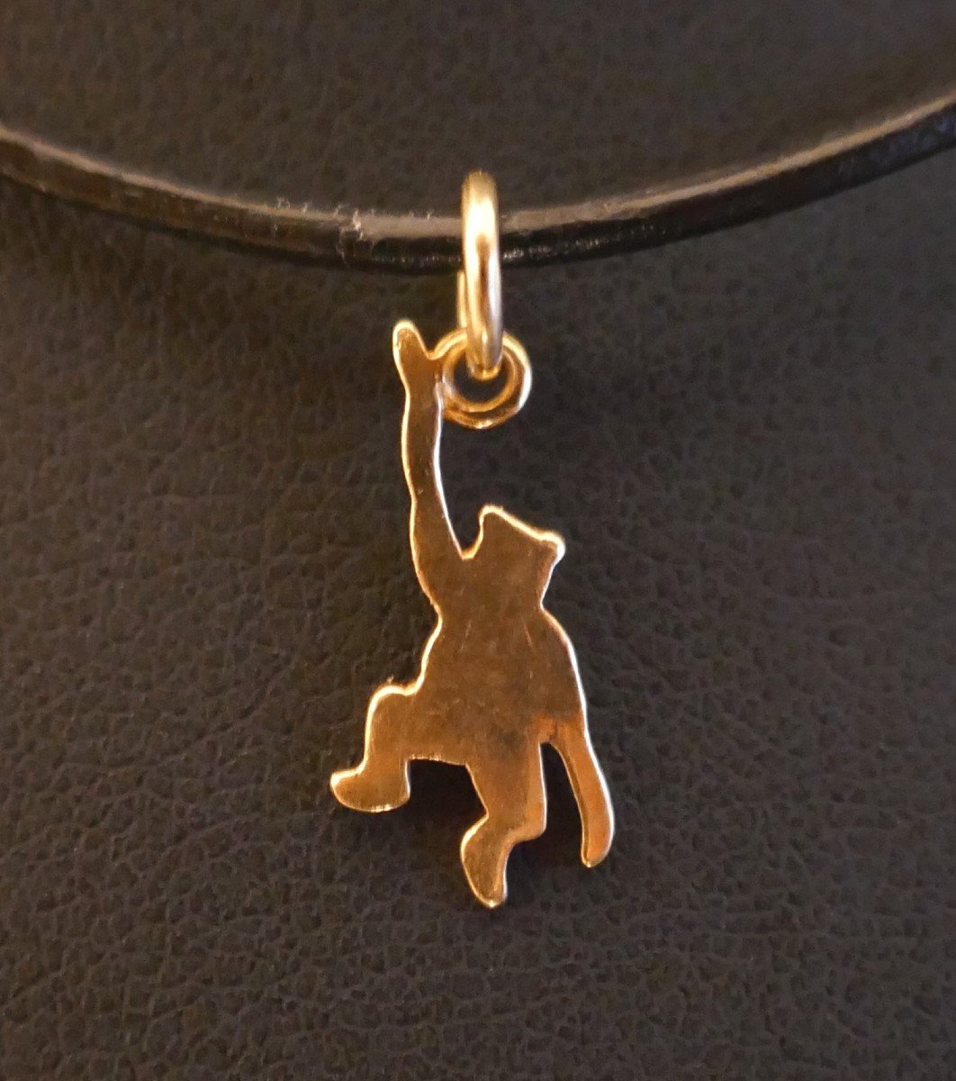 Pomellato, Pendentif Charms collection Dodo En Or Jaune 18 Carats.-photo-3