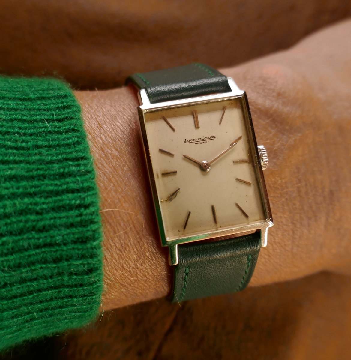 Montre Jaeger Lecoultre vers 1960-photo-2