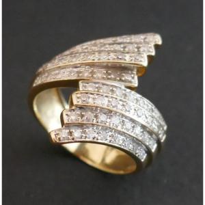 Diamond Ring, 18 Carat Yellow Gold.