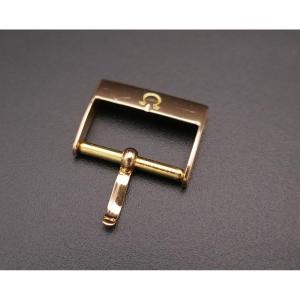 Omega 16 Mm 18k Rose Gold Pin Buckle.
