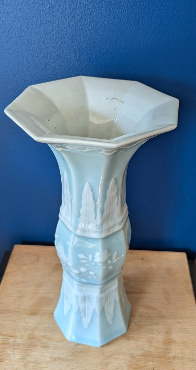 Vase Balustre. Chine-photo-2