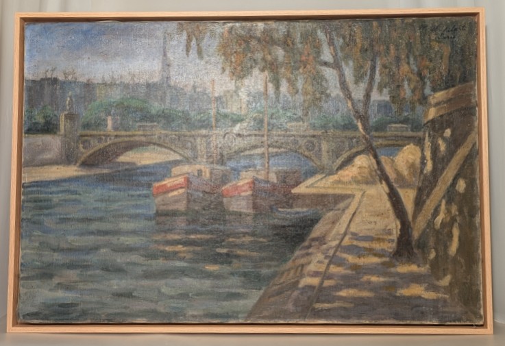 Banks Of The Seine In Paris. Mikko Halkilahti.-photo-2