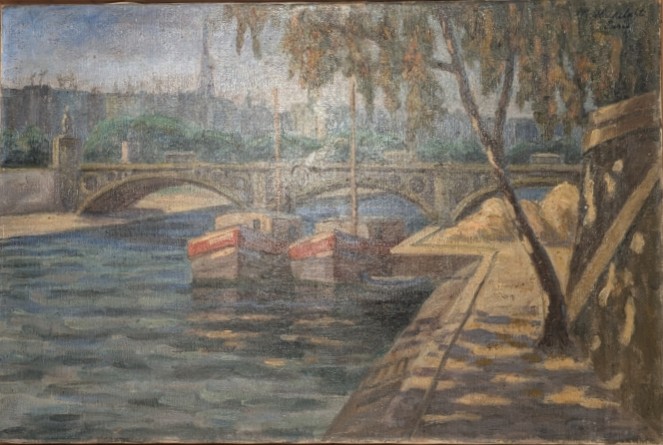 Banks Of The Seine In Paris. Mikko Halkilahti.