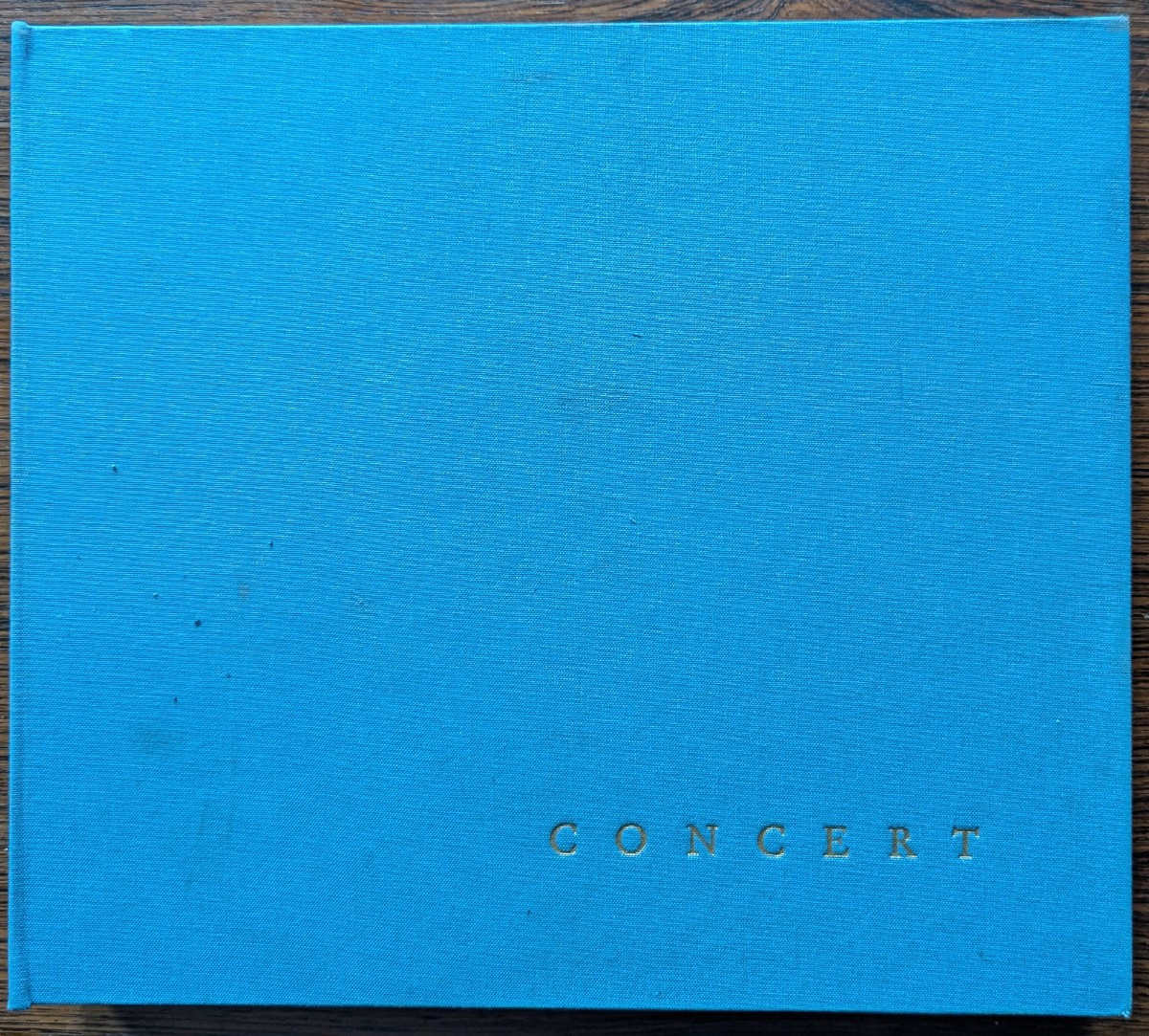 Concert. Michel Butor. Roger Druet. Jean-yves Bosseur. Edition Of 45 Copies.