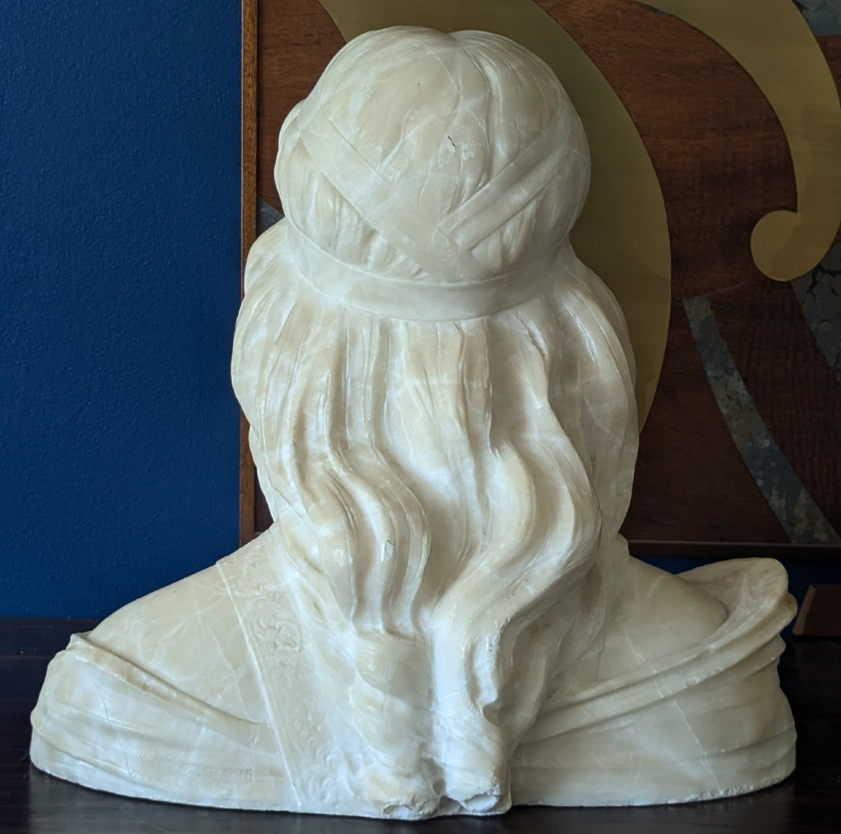 Buste de femme. H. Merlini.-photo-3