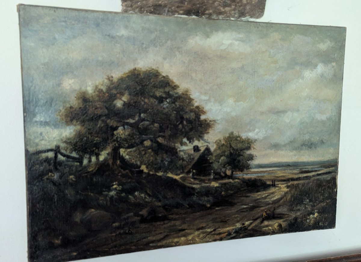 19th Century French School. In The Style Of Jules Dupré.-photo-2