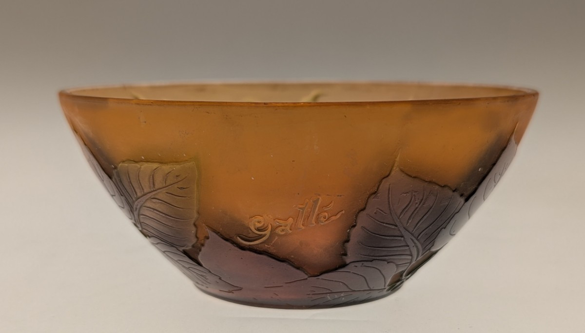 Coupe Emile Gallé.