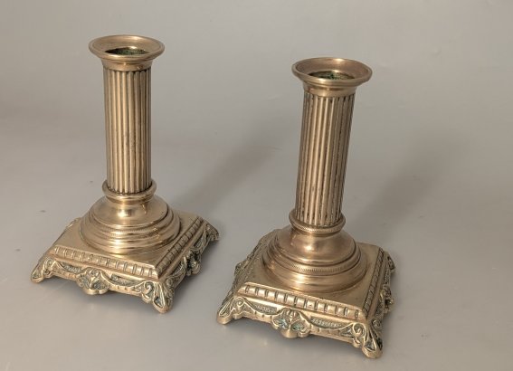 Pair Of Louis XVI Style Torches. 19th Century.-photo-3