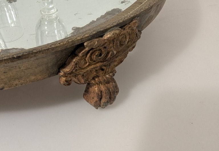 Table Centerpiece. 19th Century Bronze.-photo-2
