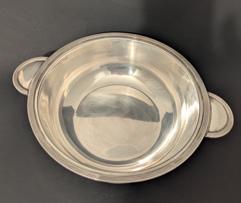 Christofle Vegetable Dish. Atlas Model.-photo-2