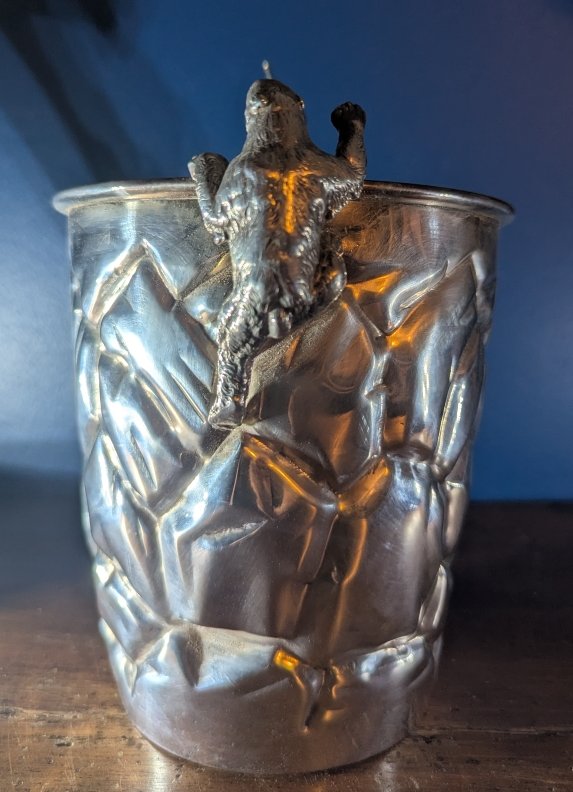 Wine Cooler/ice Bucket. Wmf. Silver-plated Metal-photo-2