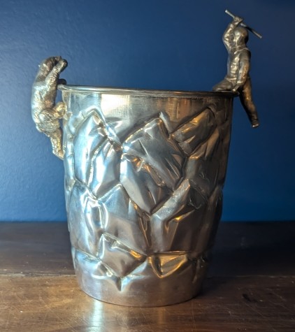 Wine Cooler/ice Bucket. Wmf. Silver-plated Metal