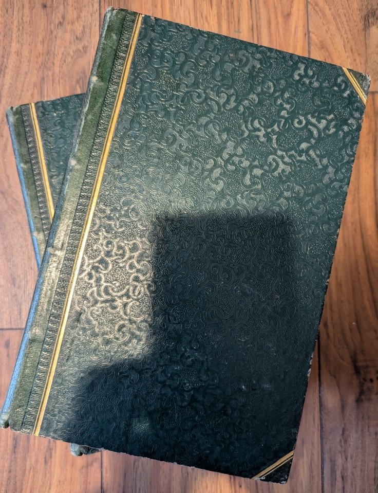 The Botanical Garden. P. Bernard. 1862. 2 Volumes.-photo-1