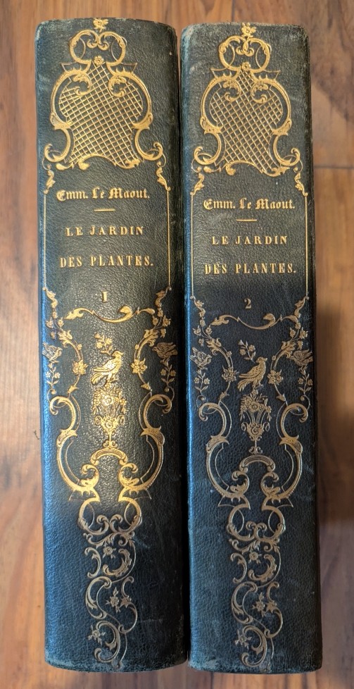 The Botanical Garden. P. Bernard. 1862. 2 Volumes.