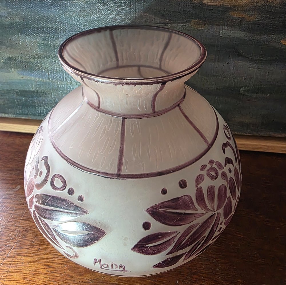 Vase signé Moda pour Daum-photo-2