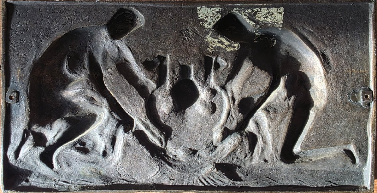 Bronze Bas-relief.-photo-2