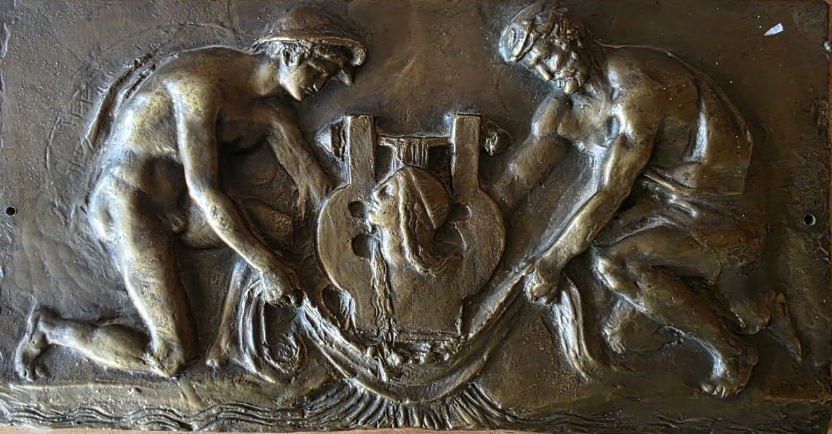 Bronze Bas-relief.