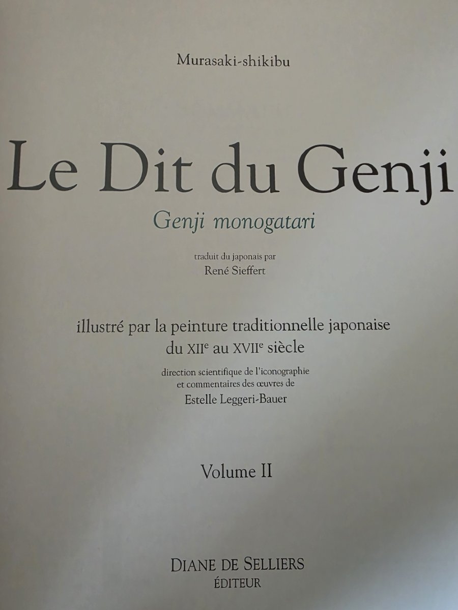 The Tale Of Genji. Murasaki Shikibu. Diane De Selliers.-photo-2