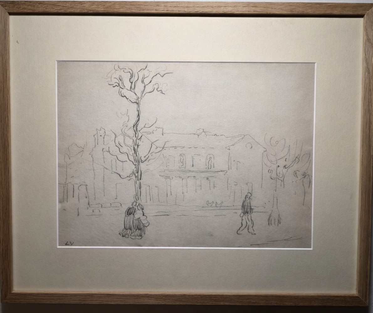 Louis Valtat. Drawing.-photo-2