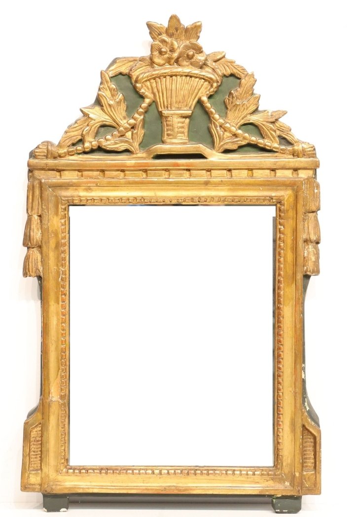 Louis XVI Style Mirror. 19th Century.-photo-3